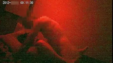 Briller chick drools under blæsejob