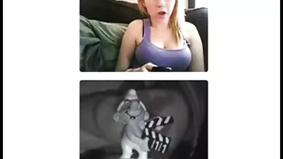 Pumpet mand indsat hottie på sengen